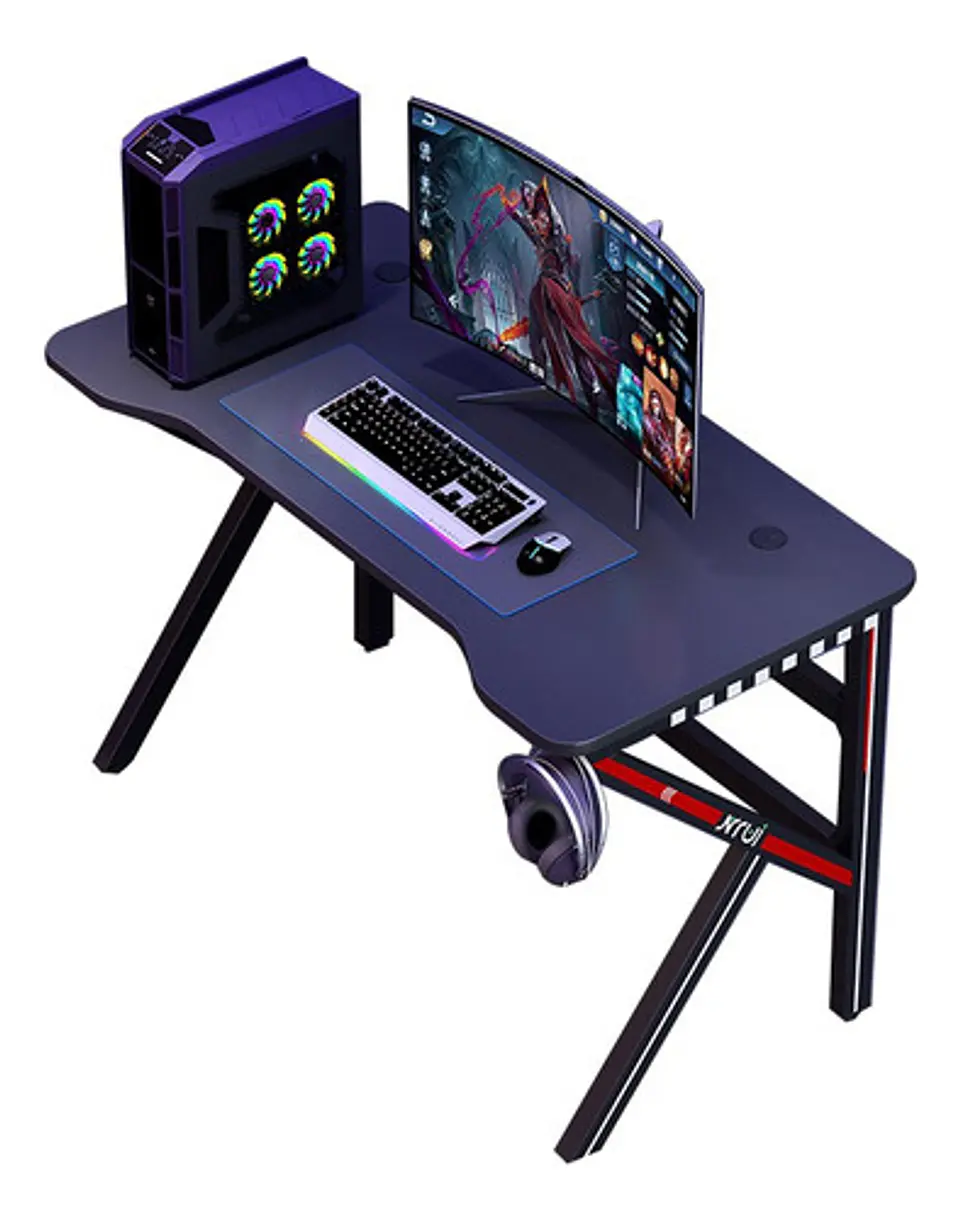 Escritorio Mesa Gamer 120 X 60 Cm Dark Awakening Crusec 1