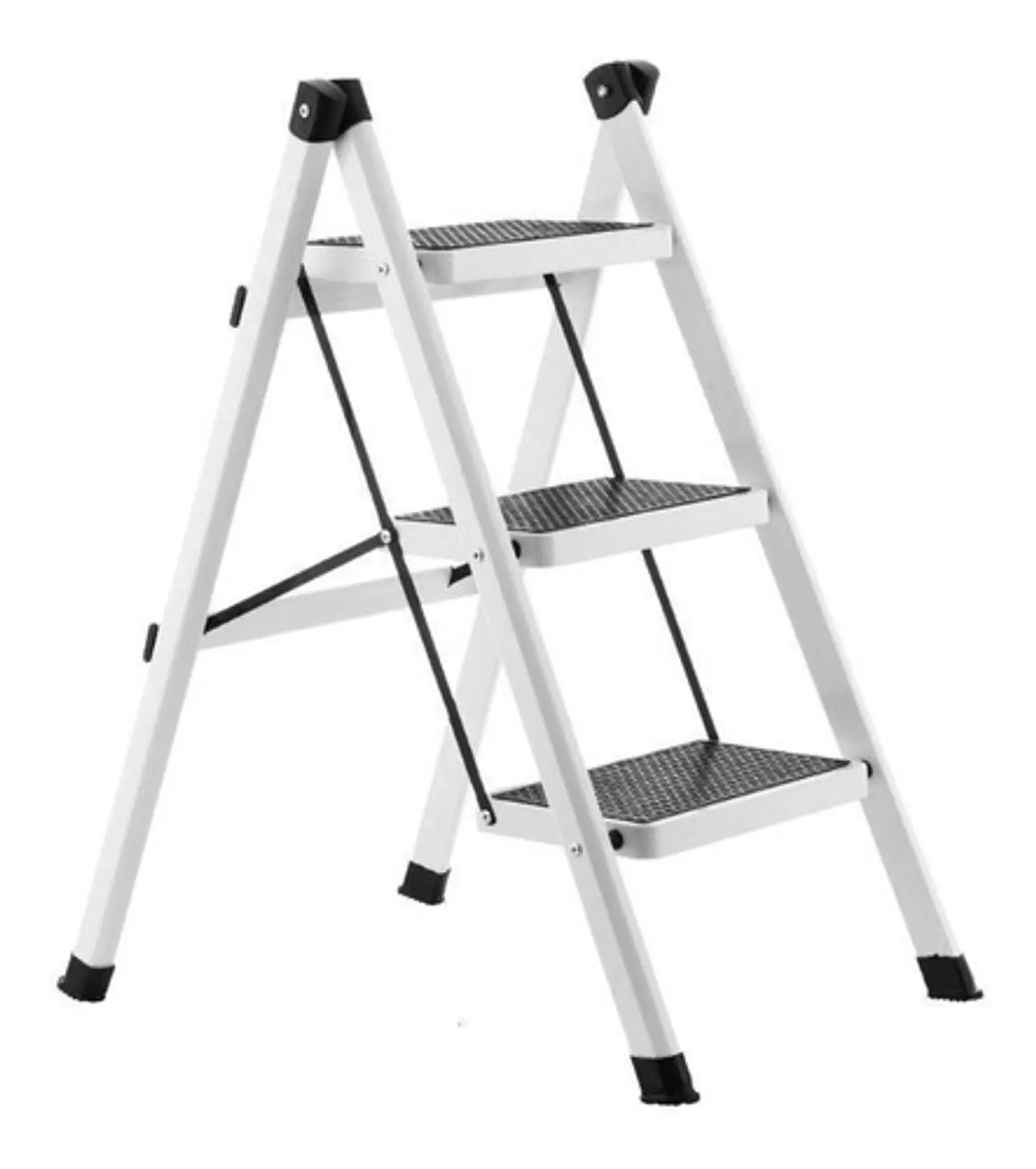Escalera Plegable 3 Niveles Ajustable Multifuncional 1