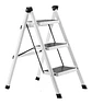 Escalera Plegable 3 Niveles Ajustable Multifuncional - Miniatura 1