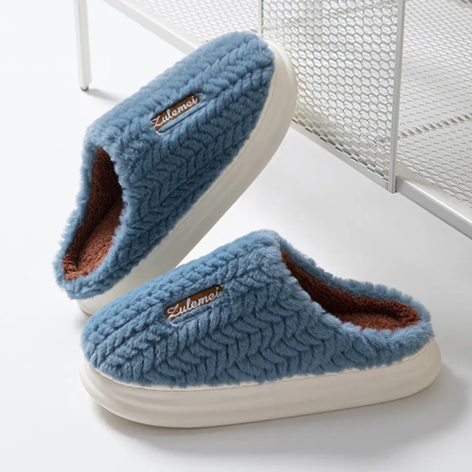Pantuflas Con Felpa Interior Hombre Mujer Unisex 2