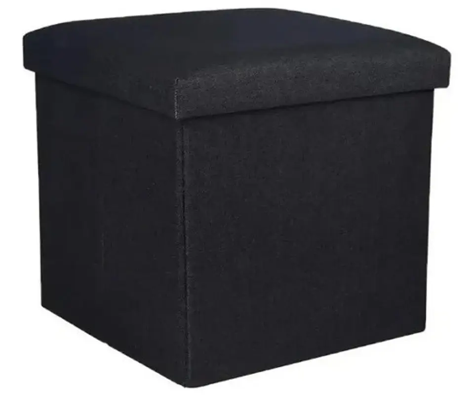 Puff Silla Baul Organizador Multifuncional 38cm X 38cm 1