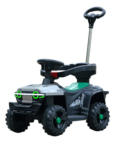 Vehiculo Jeep Todoterreno Para Niños Con Varilla De Empuje