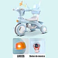 Triciclo Bicicleta Infantil Con Musica Y Luces - Miniatura 5
