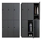 Locker Casillero De Alta Resistencia 6 Puertas Metalico - Miniatura 1