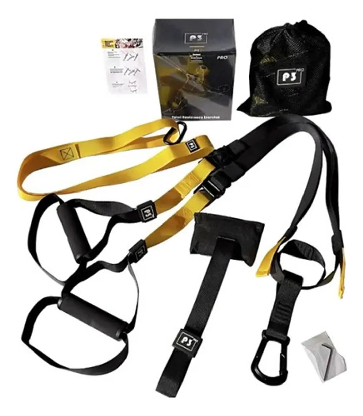 Set Kit Bandas Trx De Suspension P3 Pro 2 Para Entrenamiento 3