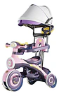 Triciclo Infantil Musical Con Toldo Ajustable Y Luces - Miniatura 6