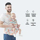 Portabebé Mochila Ergonómico Multifuncional 6 En 1 - Miniatura 2