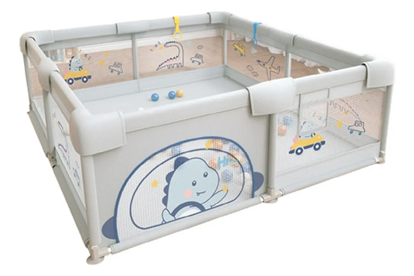 Corral Centro De Juego 2 X 1.8 M Portátil Bebés Y Niños 1
