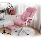 Silla Pc De Cuero Boss Para Oficina (estilo Osaka) - Miniatura 2