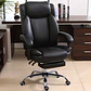 Silla Pc De Cuero Boss Para Oficina (estilo Osaka) - Miniatura 4
