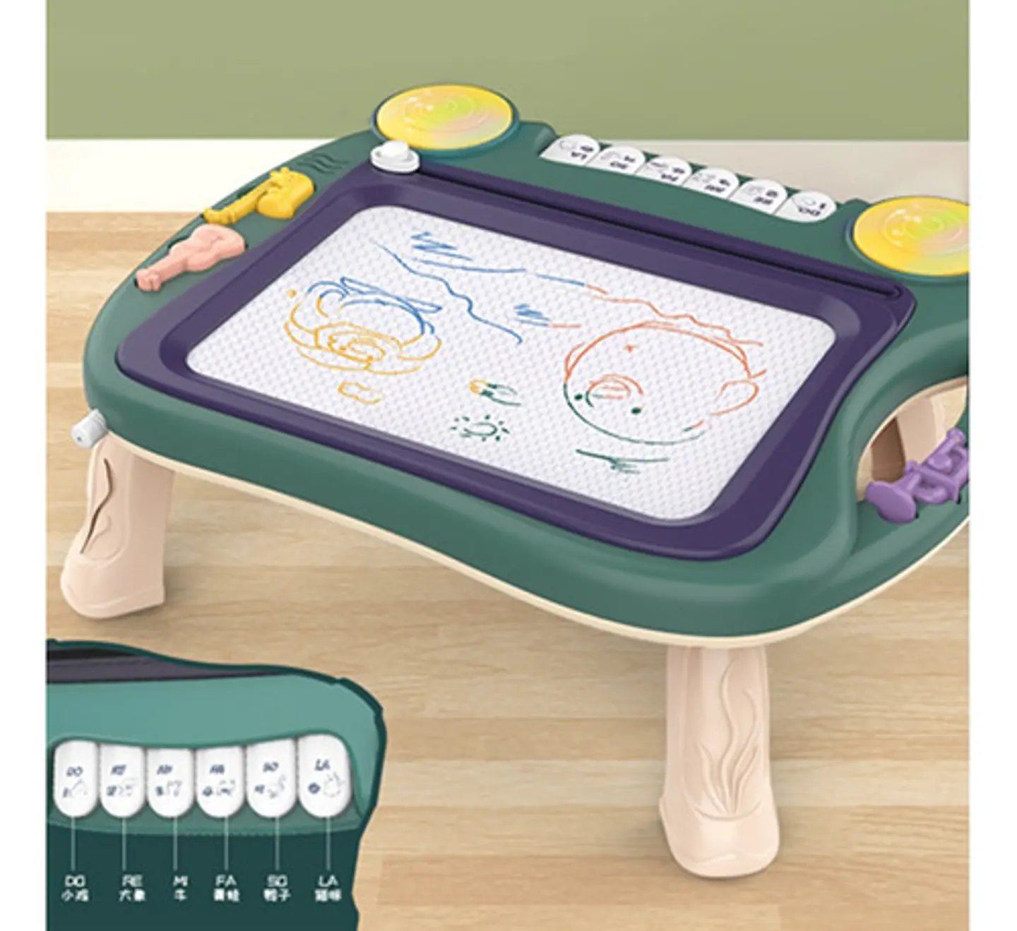 Tablero De Dibujo Magnético Multifuncional Para Pintar 3