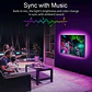 Kit De Luces De Tira Rgb Flexible, Bluetooth, Voz, Wifi 5mts - Miniatura 3