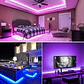Kit De Luces De Tira Rgb Flexible, Bluetooth, Voz, Wifi 5mts - Miniatura 4