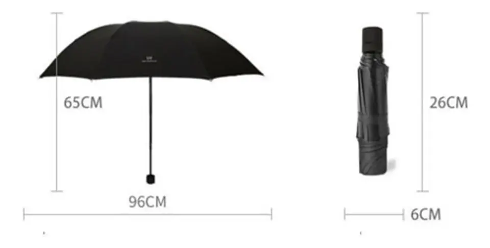 Parasol De Bolsillo Anti Uv, Lluvia 4