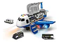 Avion Transportador 3 Coches Metal Con Música Y Luces - Miniatura 2