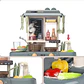 Juego De Cocina Con Luces Y Sonidos 42 Piezas 63cmx45cm - Miniatura 4