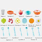 Juego De Cocina Con Luces Y Sonidos 42 Piezas 63cmx45cm - Miniatura 5