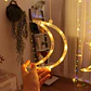 Luces Led De Cortina Guirnalda Navidad Extendible - Miniatura 2