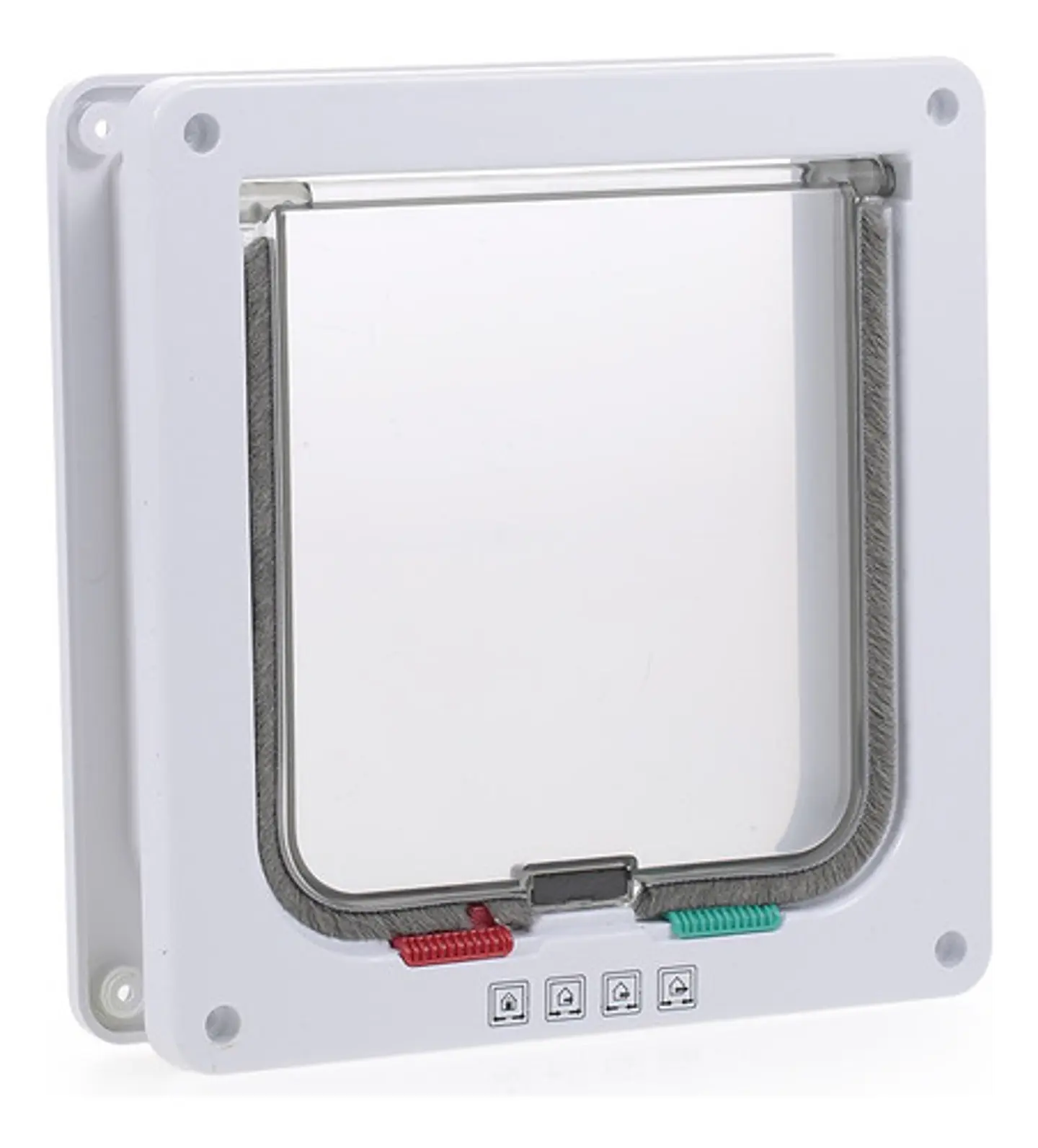 Puerta Silenciosa Con Solapa Gato Para Interior Exterior 4