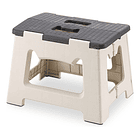 Taburete Plegable Portátil Compacto, Silla De Plástico 1