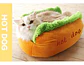Cama Hot Dog Suave Acolchada Mascotas Perro Gato (talla S) - Miniatura 4