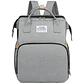 Bolso Mochila Cuna Plegable Impermeable Multifuncional - Miniatura 2
