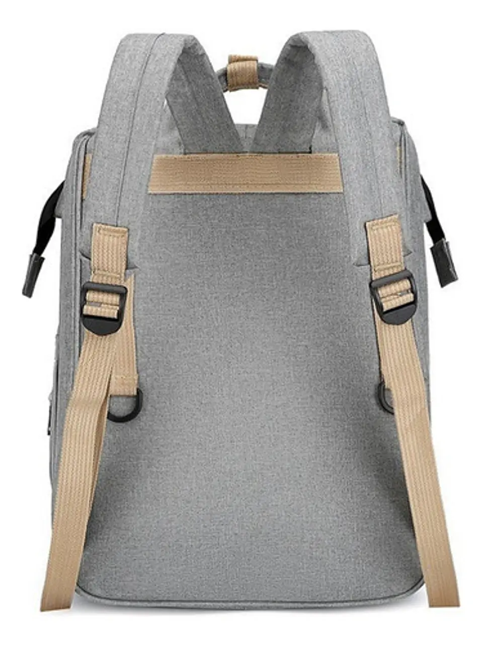 Bolso Mochila Cuna Plegable Impermeable Multifuncional 4