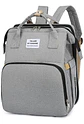 Bolso Mochila Cuna Plegable Impermeable Multifuncional - Miniatura 5