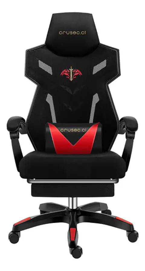 Silla Gamer Reclinable Con Reposapiés Moderna Ergonómica 