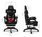 Silla Gamer Reclinable Con Reposapiés Moderna Ergonómica  - Miniatura 3