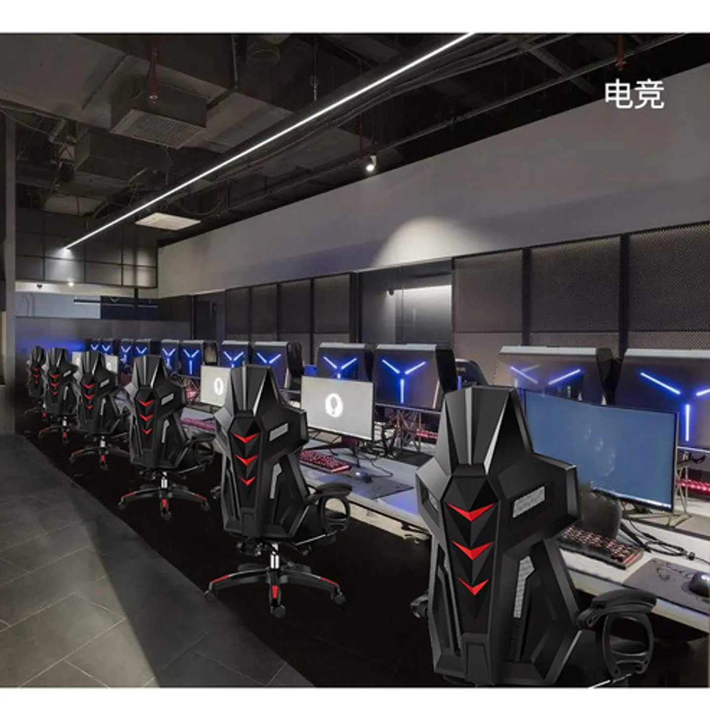 Silla Gamer Reclinable Con Reposapiés Moderna Ergonómica  4