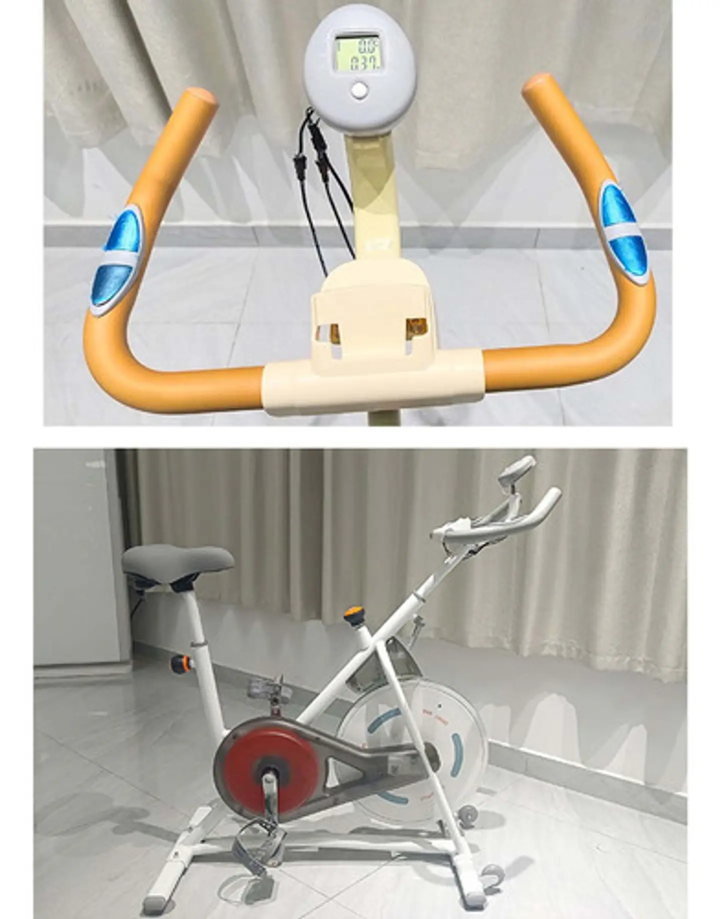Bicicleta Spinning 5 Kg Fitness Disco Control Magnético 5