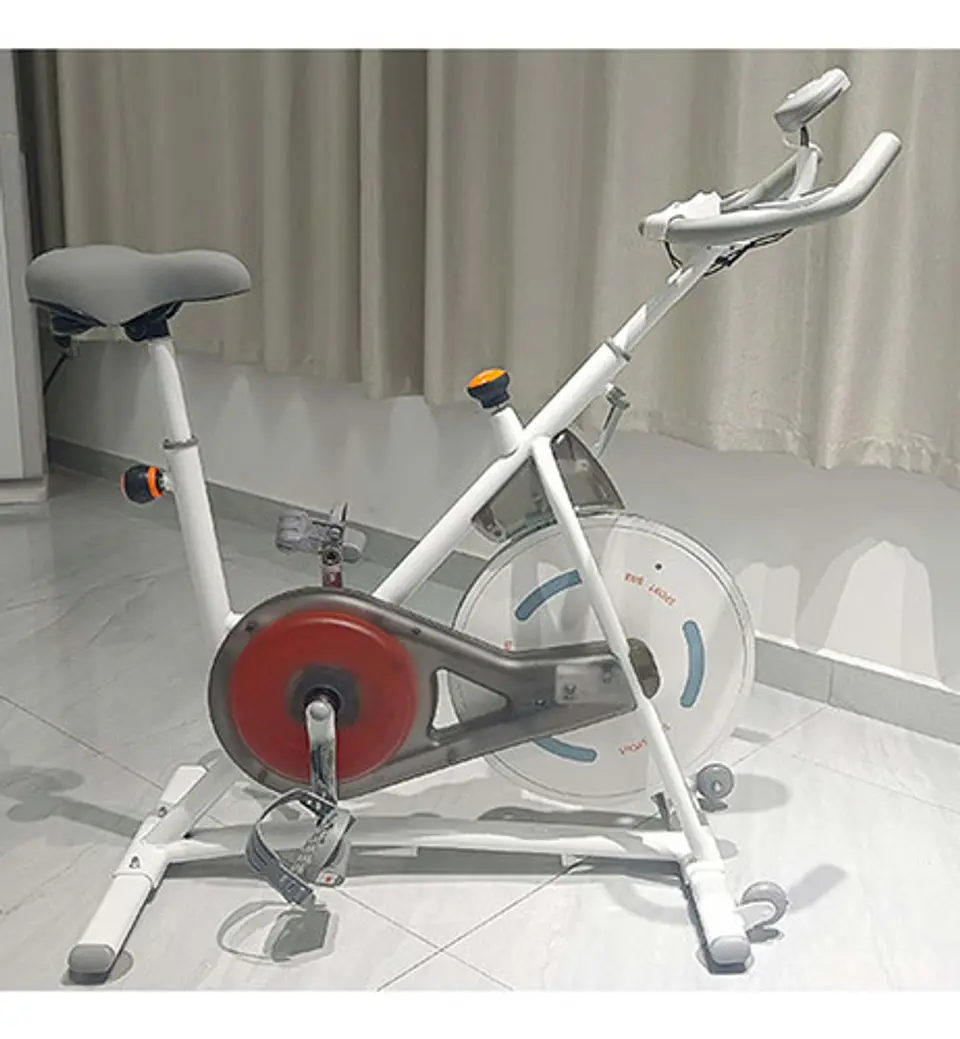 Bicicleta Spinning 5 Kg Fitness Disco Control Magnético 6