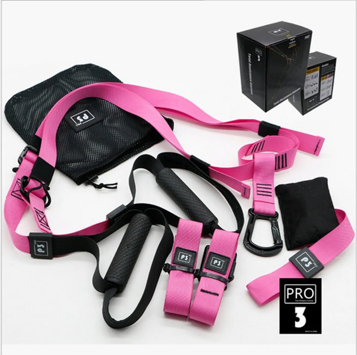 Set Bandas Trx De Suspension P3 Pro 3 Entrenamiento Unisex 6