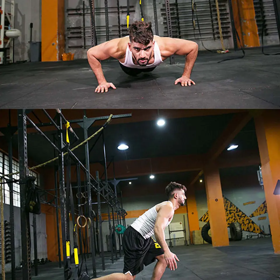 Set Bandas Trx De Suspension P3 Pro 3 Entrenamiento Unisex 7