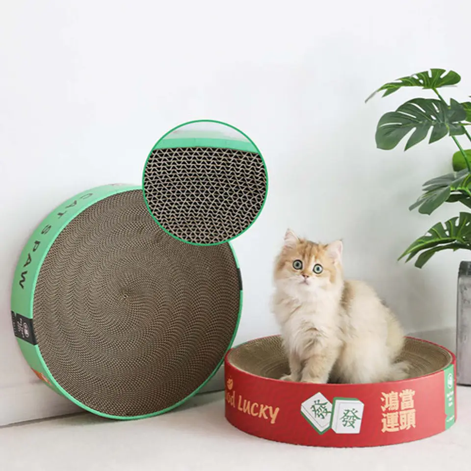 Cama Rascadora Almohadilla Para Gatos Mascotas 41 Cm 13