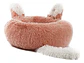 Cama Redonda Tipo Orejas Perros Y Gatos 50cm Antideslizante - Miniatura 6