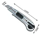 Set 5 Piezas Cutter Cuchillo Cortador Con Cambio Rapido - Miniatura 3