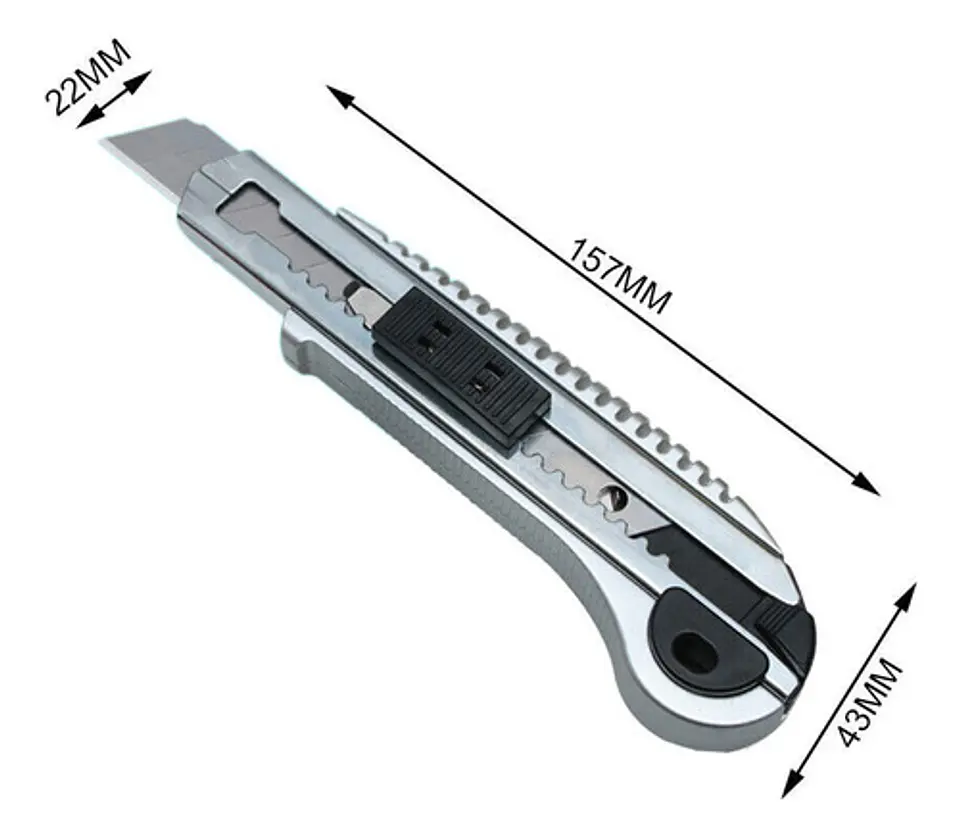 Set 5 Piezas Cutter Cuchillo Cortador Con Cambio Rapido 3