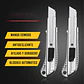 Set 5 Piezas Cutter Cuchillo Cortador Con Cambio Rapido - Miniatura 5