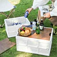 Caja De Almacenamiento Plegable Con Tapa Multifuncional 55 L - Miniatura 5