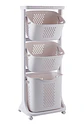 Cesta De Almacenamiento De Ropa De 3 Capas Multifuncional - Miniatura 1