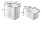 Cesta De Almacenamiento De Ropa De 3 Capas Multifuncional - Miniatura 2