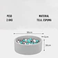 Piscina De Pelotas O Bolas Espuma Para Niños Y Niñas - Miniatura 10