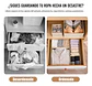 Set De 6 Cajas Plegable Organizador De Ropa Interior Y Mas - Miniatura 5