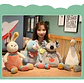 Peluche De Juguete Adorable Relajante Felpa 35cm - Miniatura 5