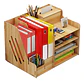 Organizador Caja De Almacenamiento De Archivos Oficina - Miniatura 1