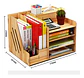 Organizador Caja De Almacenamiento De Archivos Oficina - Miniatura 5