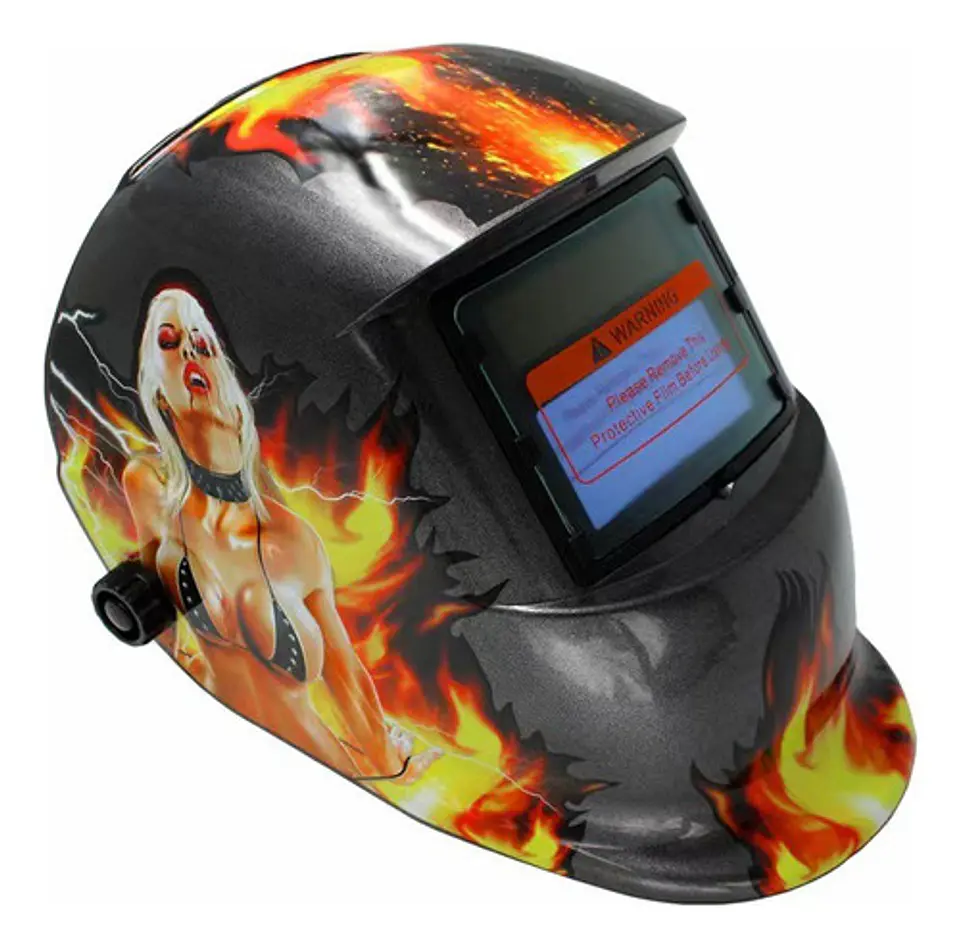 Mascara Casco De Soldar Fotosensible Automatico Anti Uv 1