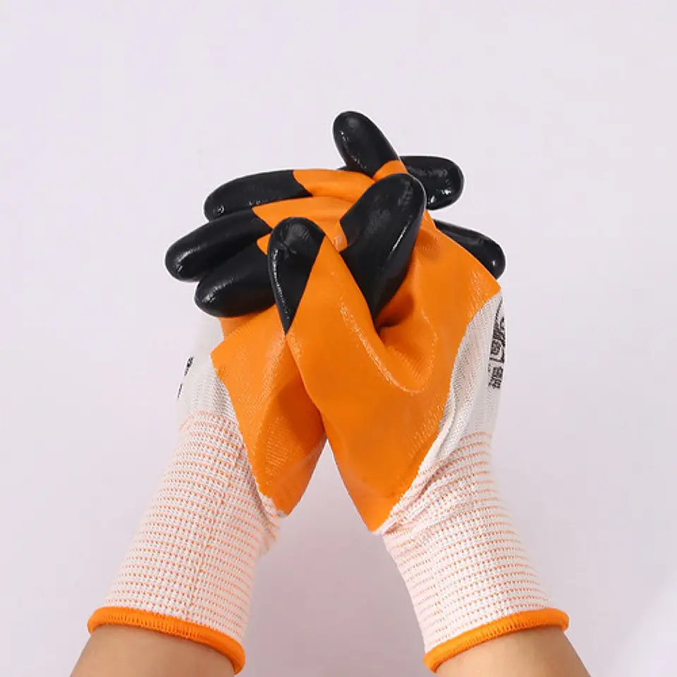 Pack 12 Pares Guantes Goma Antideslizantes Jardin Limpieza 3